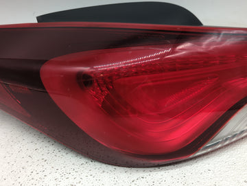 2014-2016 Hyundai Elantra Tail Light Assembly Driver Left OEM Fits Fits 2014 2015 2016 OEM Used Auto Parts