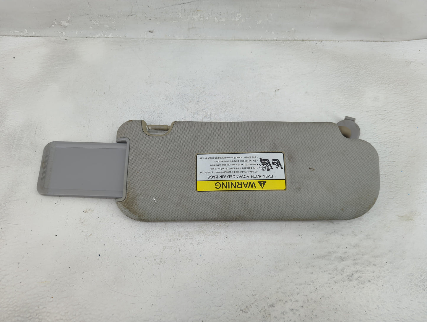 2013-2017 Hyundai Elantra Sun Visor Shade Replacement Passenger Right Mirror Fits Fits 2013 2014 2015 2016 2017 OEM Used Aut