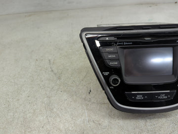 2014-2016 Hyundai Elantra Radio AM FM Cd Player Receiver Replacement P/N:96180-3X165GU Fits Fits 2014 2015 2016 OEM Used Auto Parts