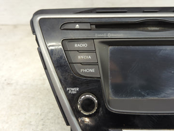2014-2016 Hyundai Elantra Radio AM FM Cd Player Receiver Replacement P/N:961803X165GU AM9B0MDANGU Fits Fits 2014 2015 2016 OEM Used Auto Parts