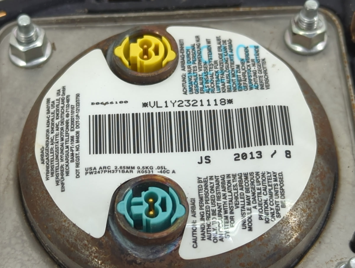 2014 Hyundai Elantra Air Bag Driver Left Steering Wheel Mounted - Oemusedautoparts1.com