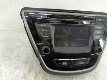 2014-2016 Hyundai Elantra Radio AM FM Cd Player Receiver Replacement P/N:961803X165 96180-3X165 Fits Fits 2014 2015 2016 OEM Used Auto Parts