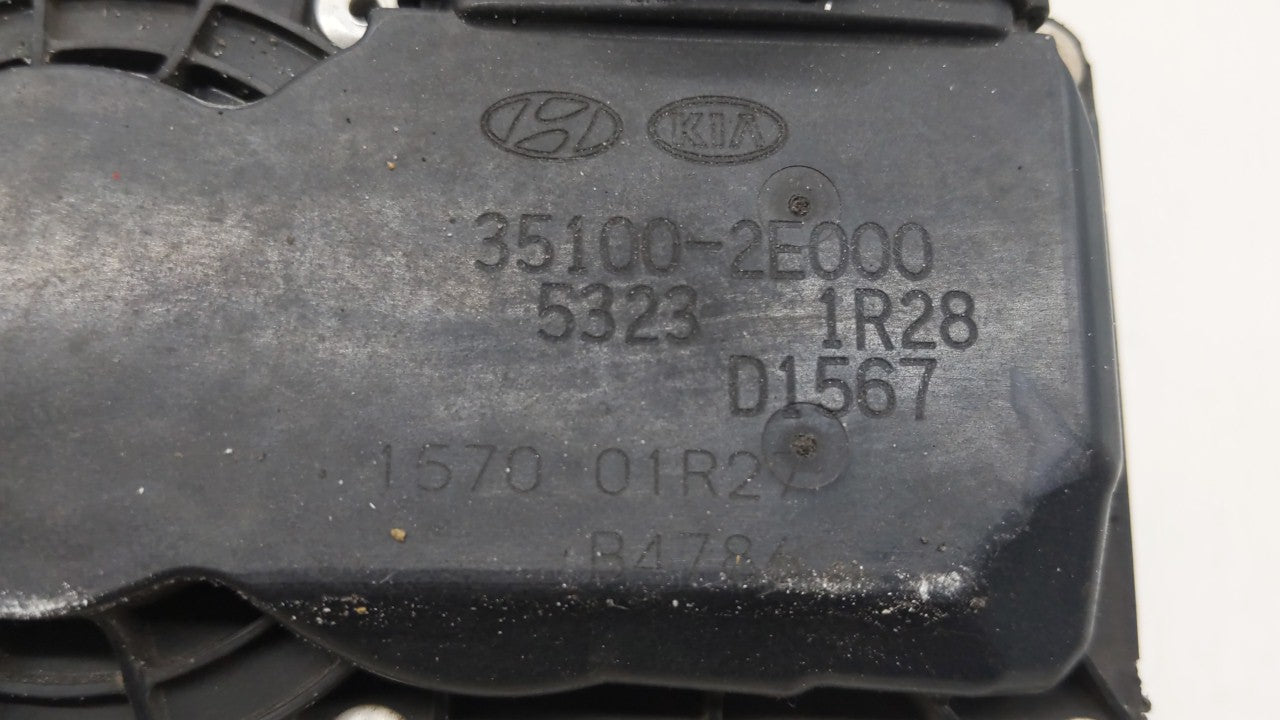 2011-2018 Hyundai Elantra Throttle Body P/N:35100-2E000 Fits Fits 2011 2012 2013 2014 2015 2016 2017 2018 2019 OEM Used Auto