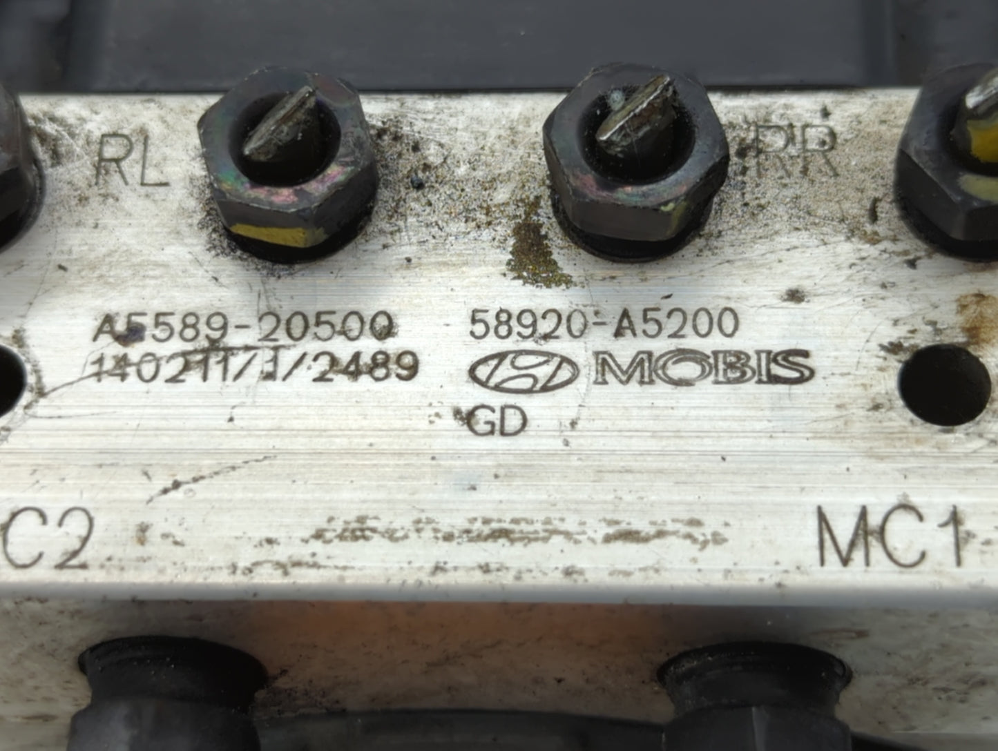 2014 Hyundai Elantra Throttle Body P/N:58920-A5200 Fits OEM Used Auto Parts - Oemusedautoparts1.com