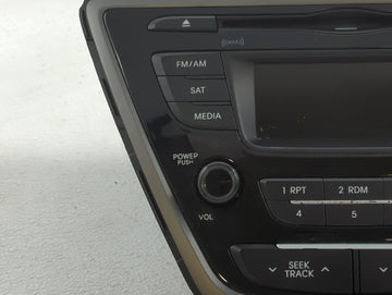 2014-2016 Hyundai Elantra Radio AM FM Cd Player Receiver Replacement P/N:96170-3X156GU Fits Fits 2014 2015 2016 OEM Used Auto Parts