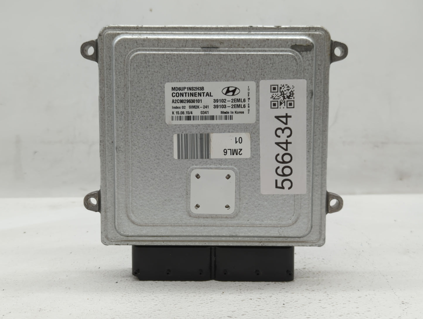 2014-2016 Hyundai Elantra PCM Engine Control Computer ECU ECM PCU OEM P/N:39103-2EML6 39102-2EML6 Fits Fits 2014 2015 2016 O