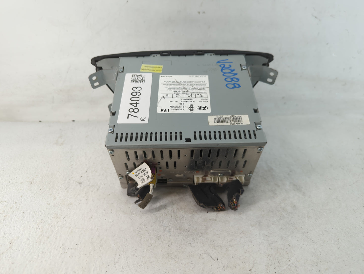 2014-2016 Hyundai Elantra Radio AM FM Cd Player Receiver Replacement P/N:96180-3X165GU Fits Fits 2014 2015 2016 OEM Used Aut