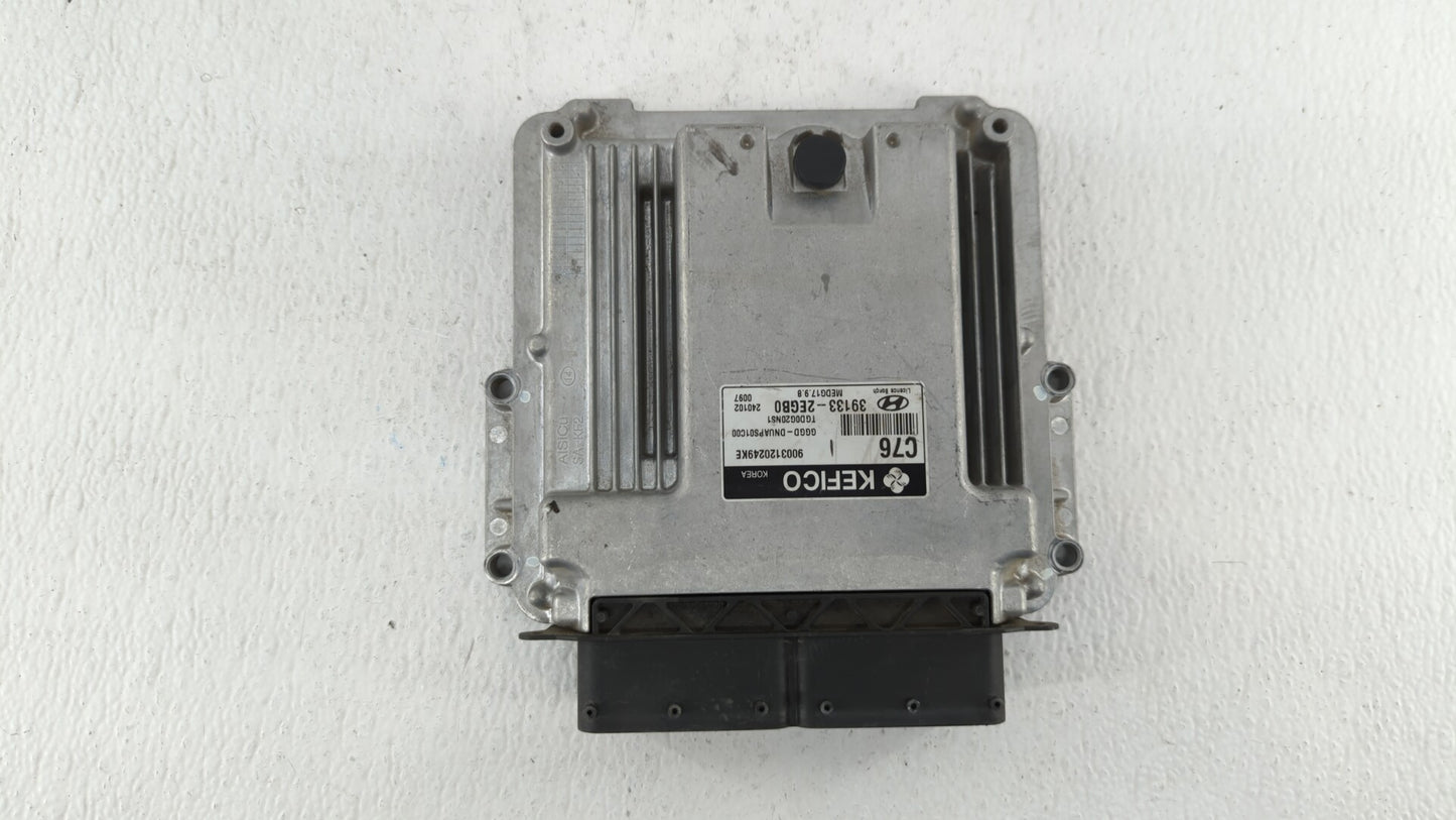 2014 Hyundai Elantra Gt PCM Engine Control Computer ECU ECM PCU OEM P/N:39131-2EGB0 39133-2EGB0 Fits OEM Used Auto Parts - O