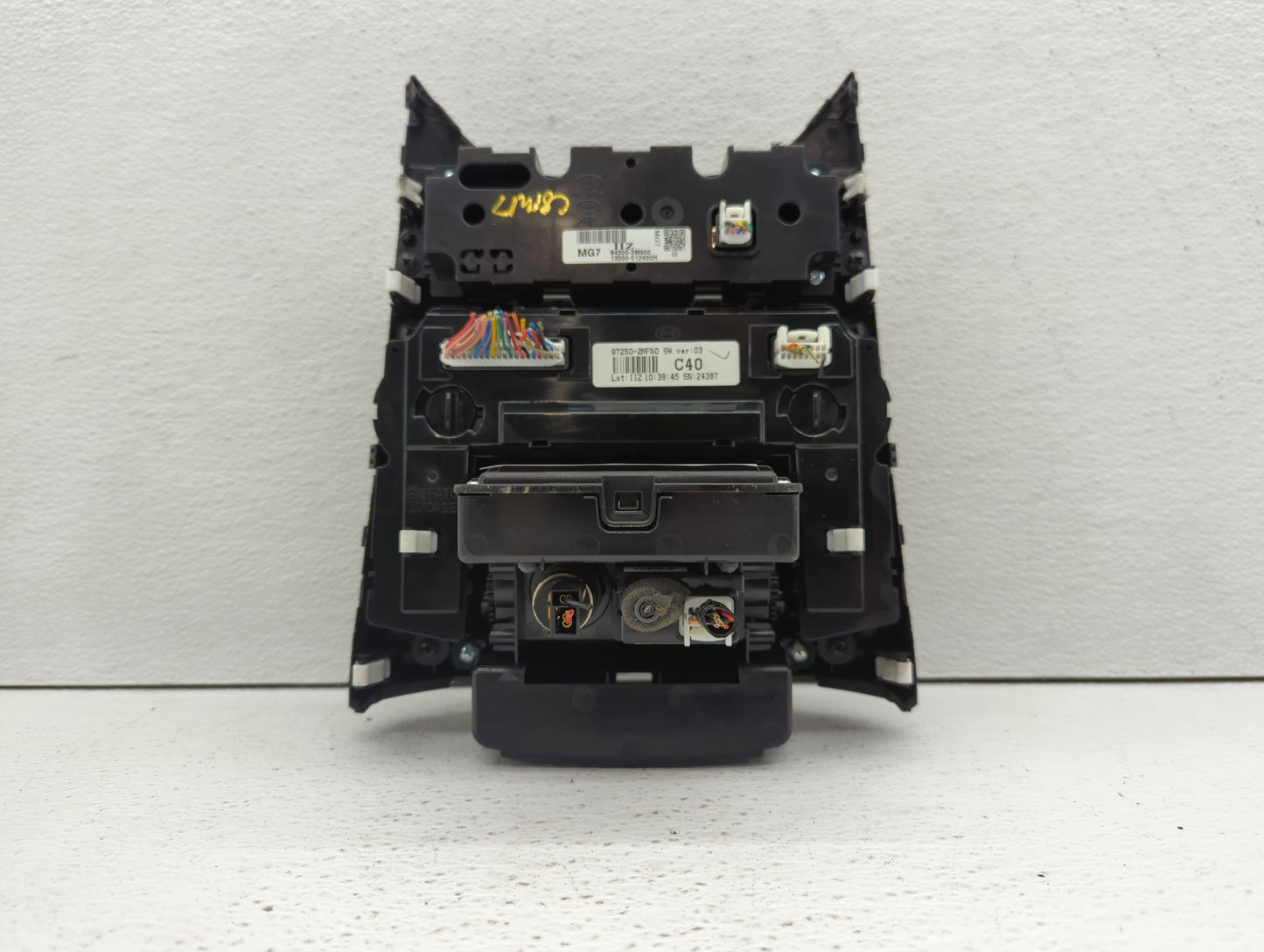 2013-2016 Hyundai Genesis Climate Control Module Temperature AC/Heater Replacement P/N:94300-2M850 94300-2M800 Fits OEM Used