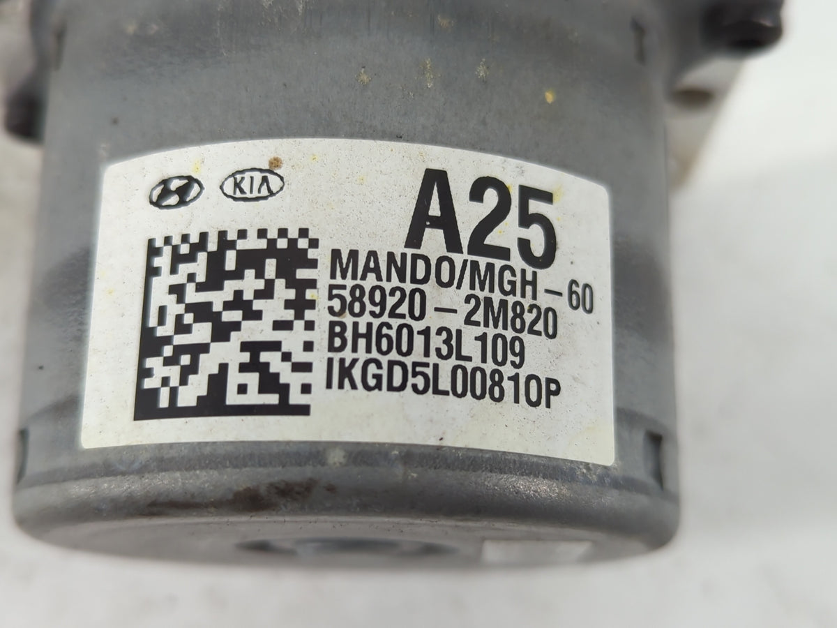 2014 Hyundai Genesis Anti-Lock Brake ABS Pump Module Actuator OEM P/N:58920-2M820 Fits OEM Used Auto Parts - Oemusedautopart