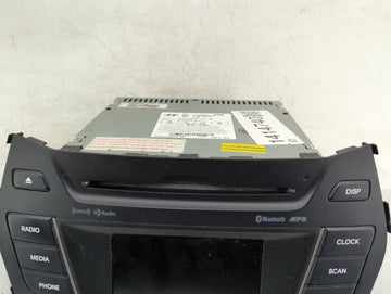2013-2014 Hyundai Santa Fe Radio AM FM Cd Player Receiver Replacement P/N:96180-B89514X Fits Fits 2013 2014 OEM Used Auto Parts