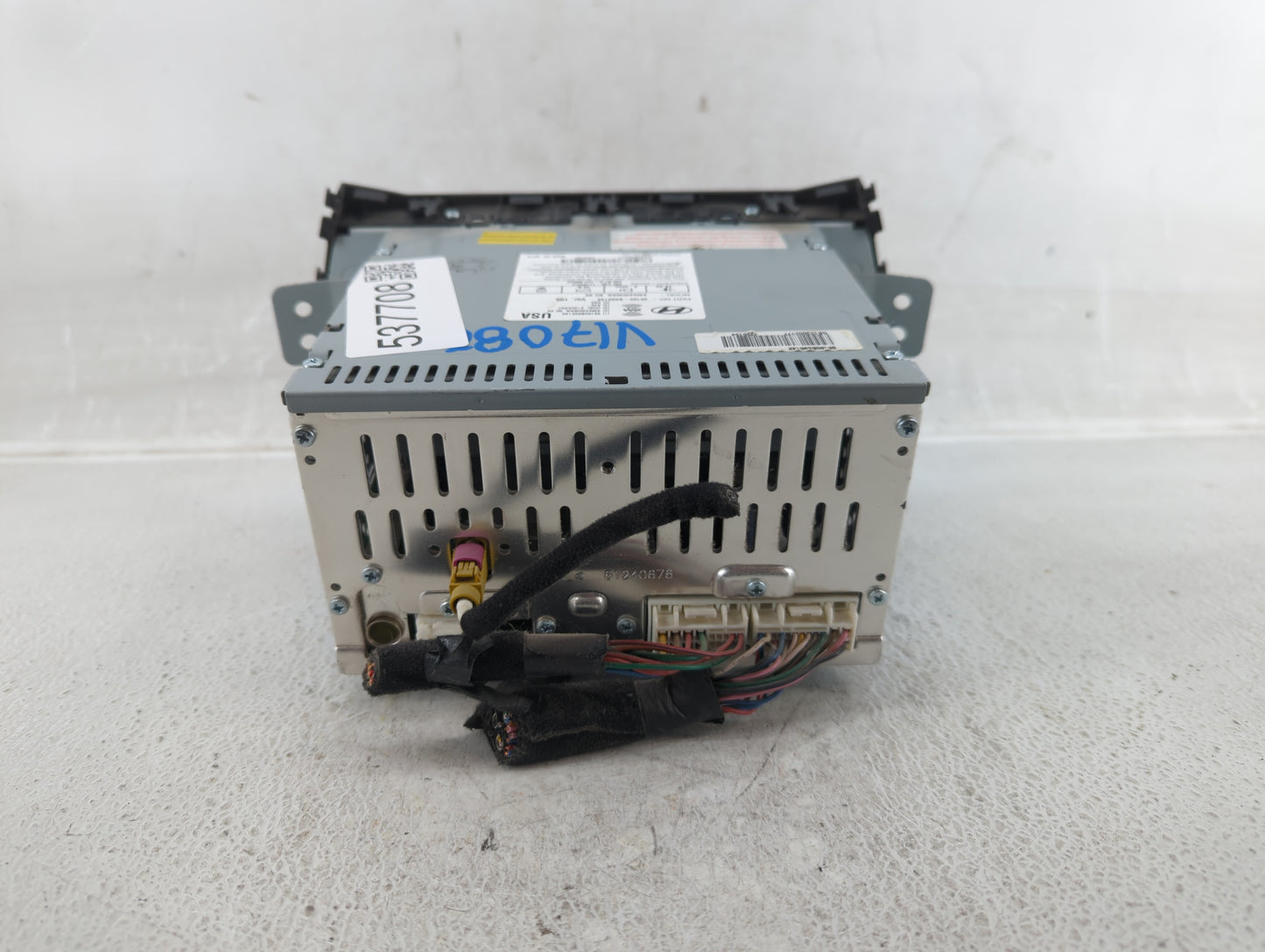 2013-2016 Hyundai Santa Fe Radio AM FM Cd Player Receiver Replacement P/N:96180-B89514X Fits Fits 2013 2014 2015 2016 OEM Us