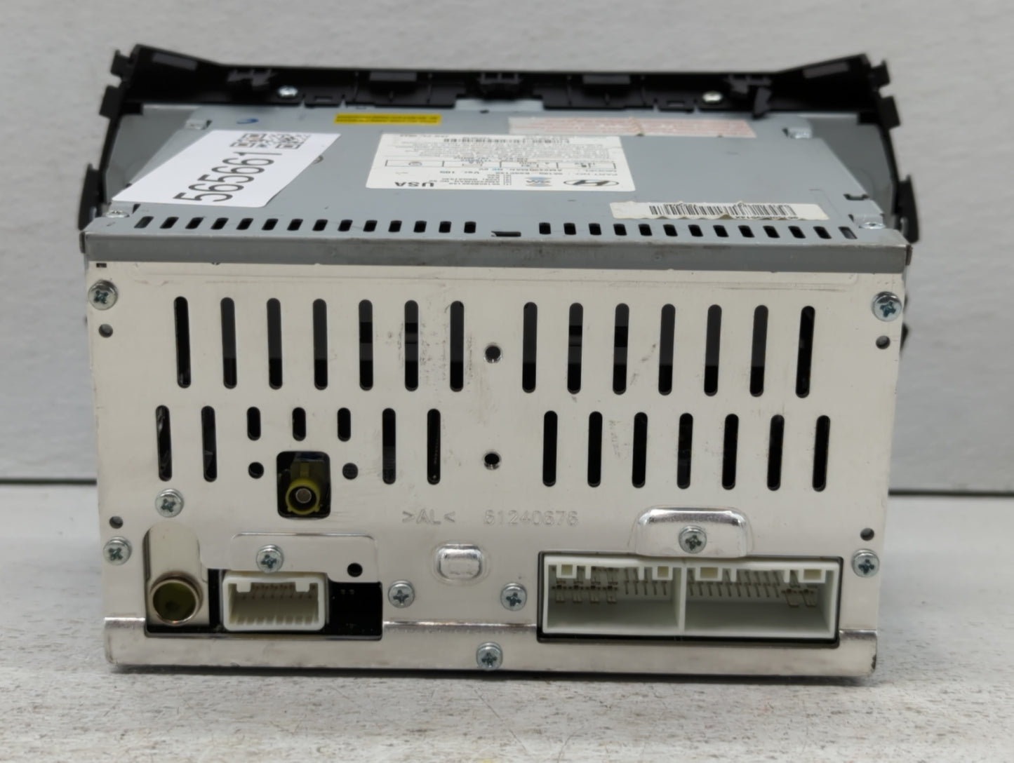 2013-2016 Hyundai Santa Fe Radio AM FM Cd Player Receiver Replacement P/N:96180-B89514X Fits Fits 2013 2014 2015 2016 OEM Us