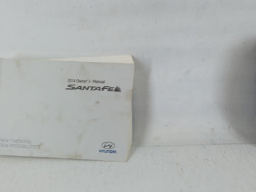2014 Hyundai Santa Fe Owners Manual Book Guide P/N:EB80-EU30B OEM Used Auto Parts