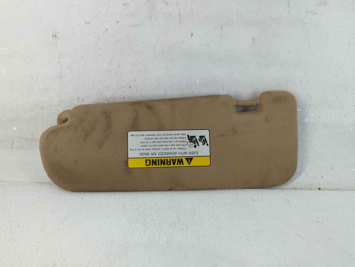 2011-2014 Hyundai Sonata Sun Visor Shade Replacement Passenger Right Mirror Fits Fits 2011 2012 2013 2014 OEM Used Auto Part