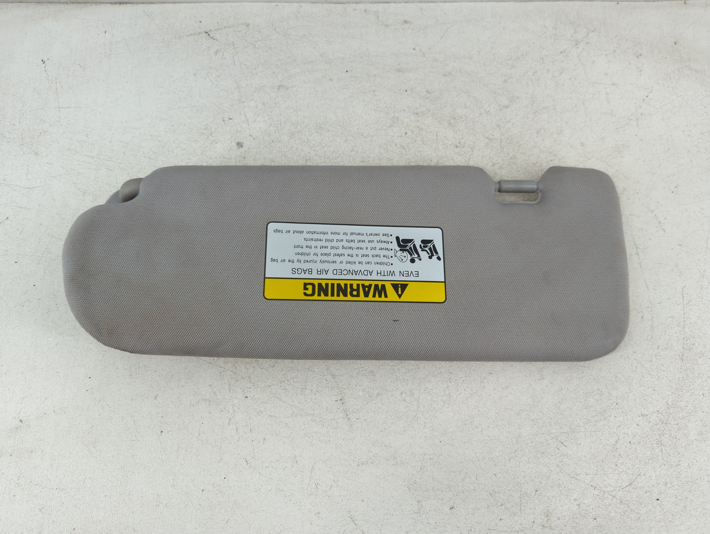 2011-2014 Hyundai Sonata Sun Visor Shade Replacement Passenger Right Mirror Fits Fits 2011 2012 2013 2014 OEM Used Auto Part