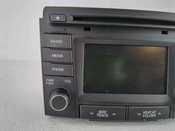 2011-2015 Hyundai Sonata Radio AM FM Cd Player Receiver Replacement P/N:961803Q8004X Fits Fits 2011 2012 2013 2014 2015 OEM Used Auto Parts