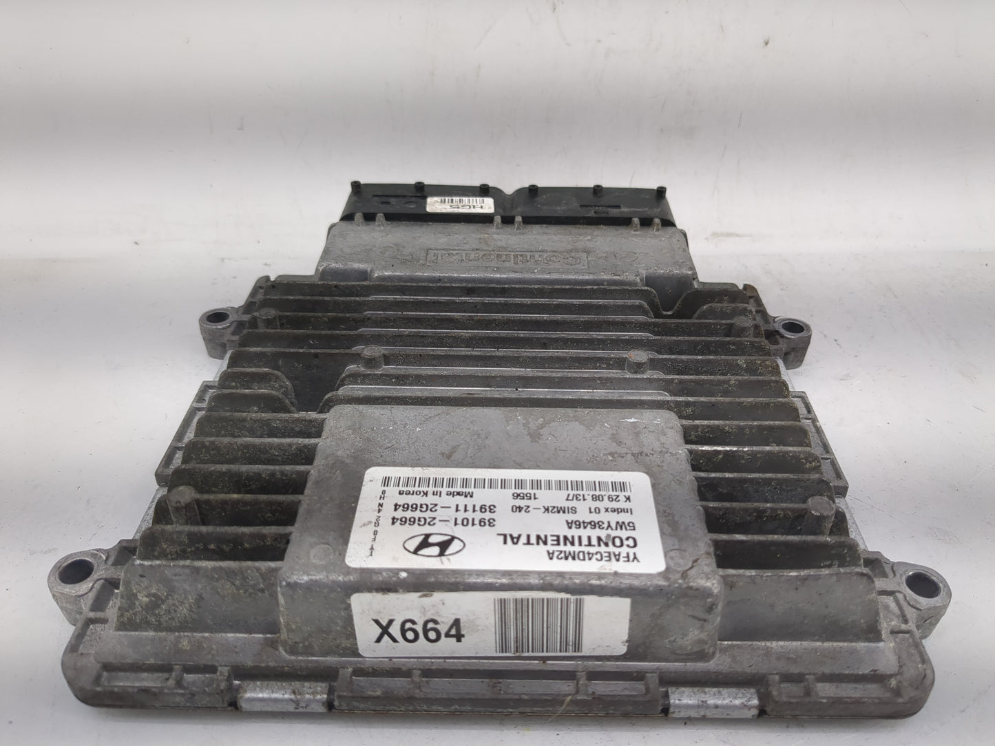 2011-2014 Hyundai Sonata PCM Engine Control Computer ECU ECM PCU OEM P/N:39111-2G664 39101-2G664 Fits Fits 2011 2012 2013 20