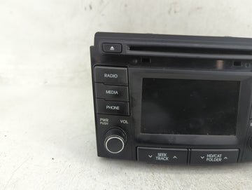 2014-2015 Hyundai Sonata Radio AM FM Cd Player Receiver Replacement P/N:96180-3Q8004X 7003304 Fits Fits 2014 2015 OEM Used Auto Parts