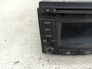 2013-2014 Hyundai Sonata Radio AM FM Cd Player Receiver Replacement P/N:96180-3Q8004X Fits Fits 2013 2014 OEM Used Auto Parts