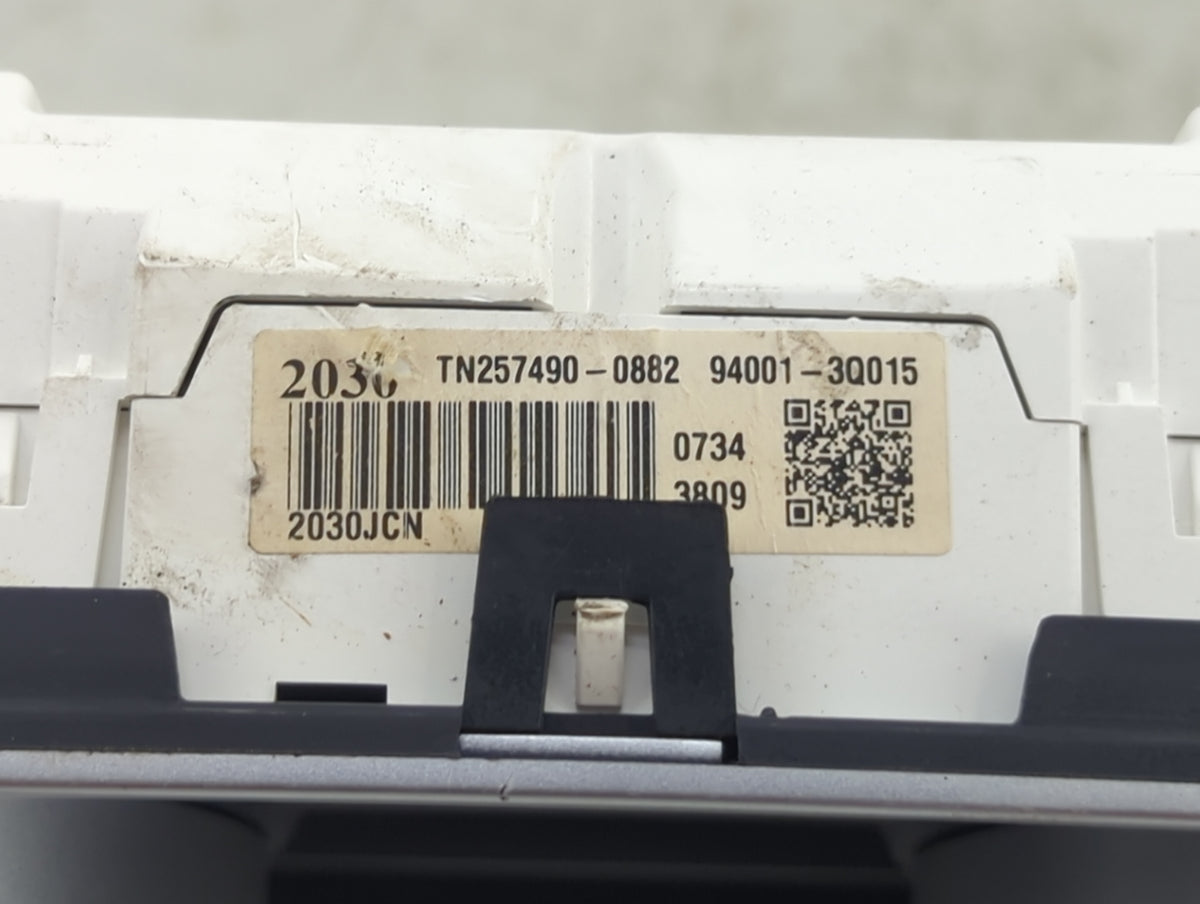 2011-2014 Hyundai Sonata Instrument Cluster Speedometer Gauges P/N:94001-3Q015 TN257490-0882 Miles: Fits Fits 2011 2012 2013