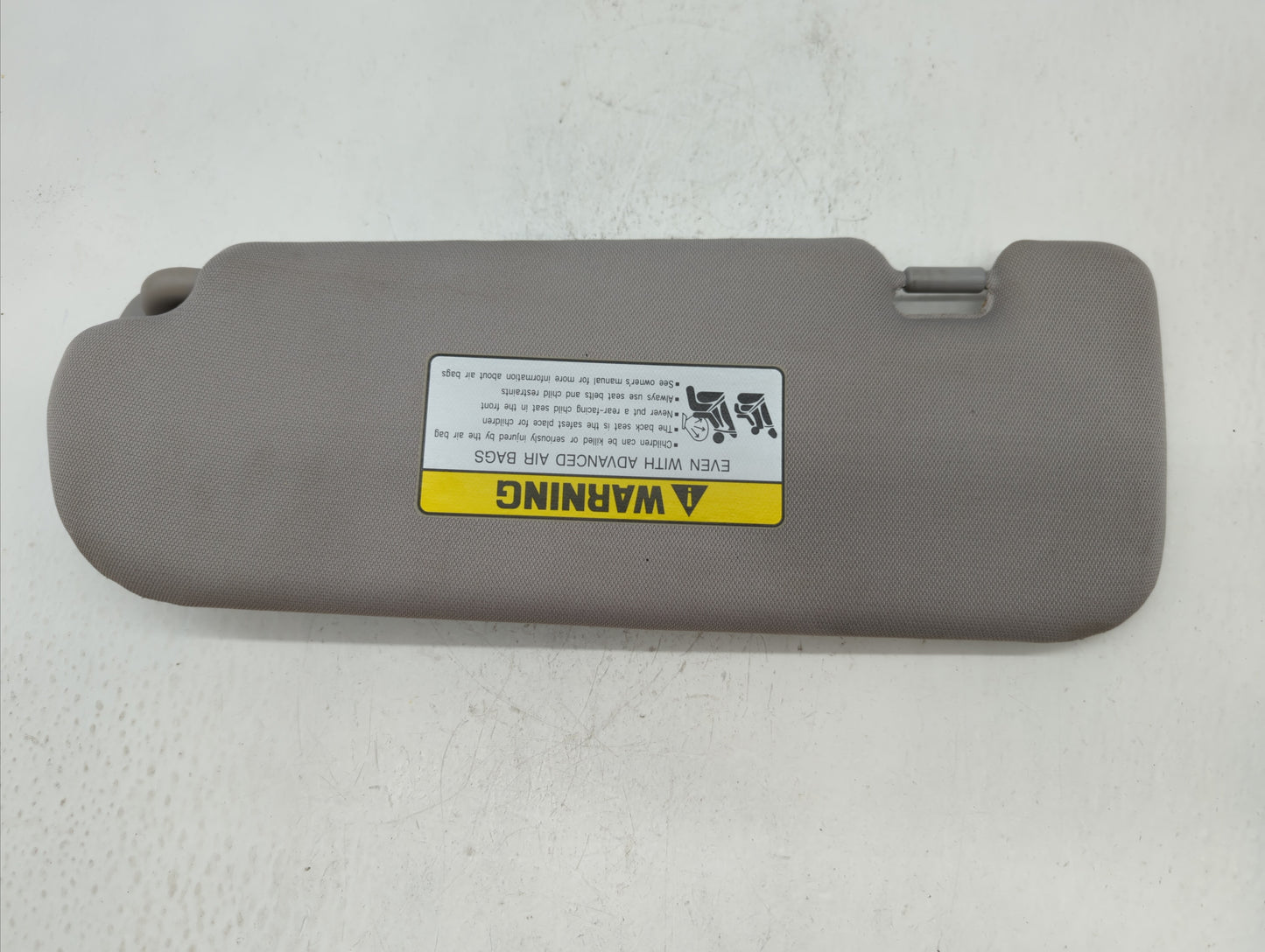 2012-2014 Hyundai Sonata Sun Visor Shade Replacement Passenger Right Mirror Fits Fits 2012 2013 2014 OEM Used Auto Parts - O