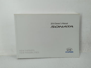 2014 Hyundai Sonata Owners Manual Book Guide OEM Used Auto Parts