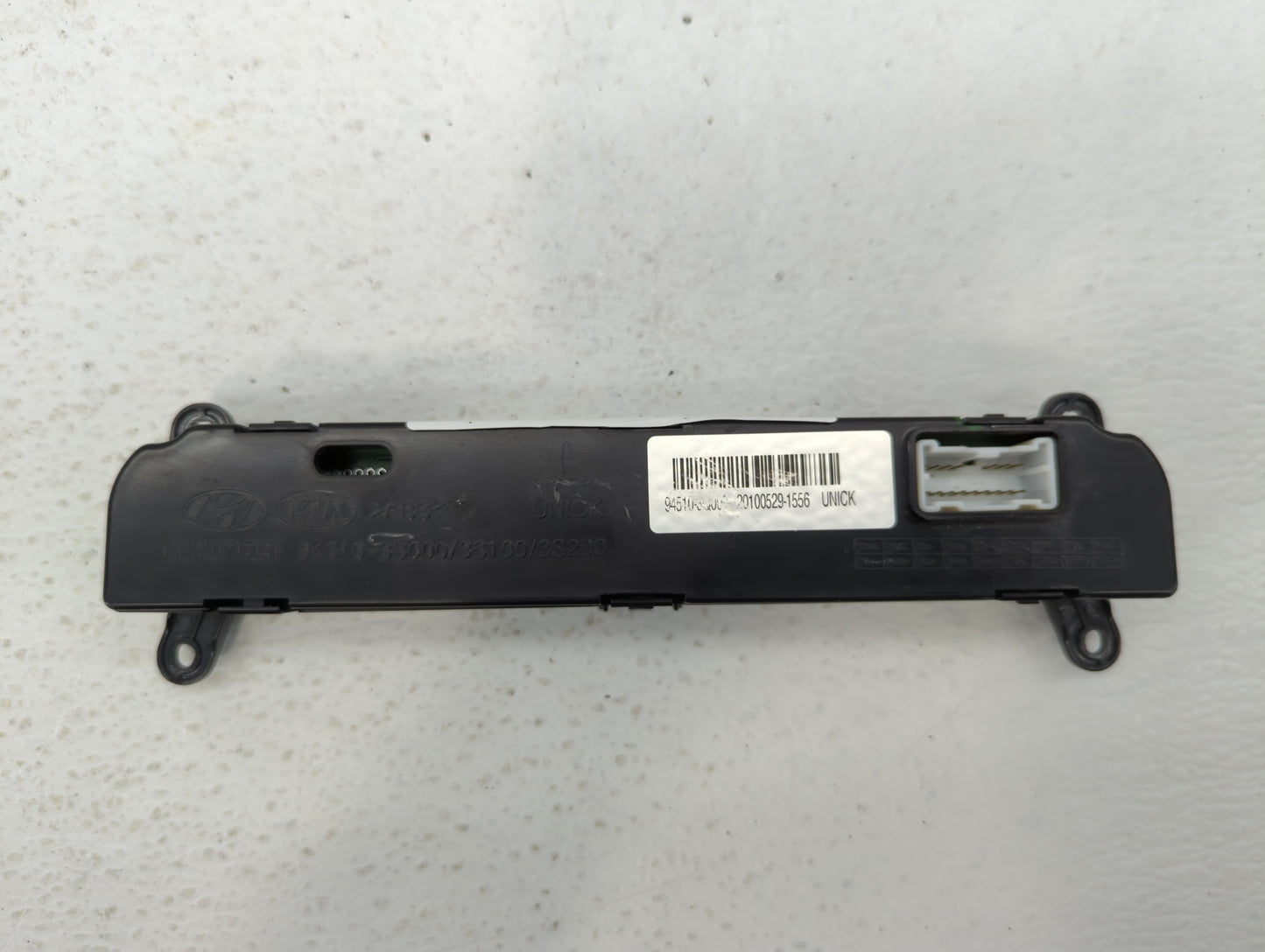 2014 Hyundai Sonata Climate Control Module Temperature AC/Heater Replacement P/N:94510-3Q000 Fits OEM Used Auto Parts - Oemu