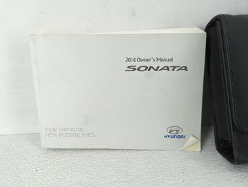 2014 Hyundai Sonata Owners Manual Book Guide OEM Used Auto Parts
