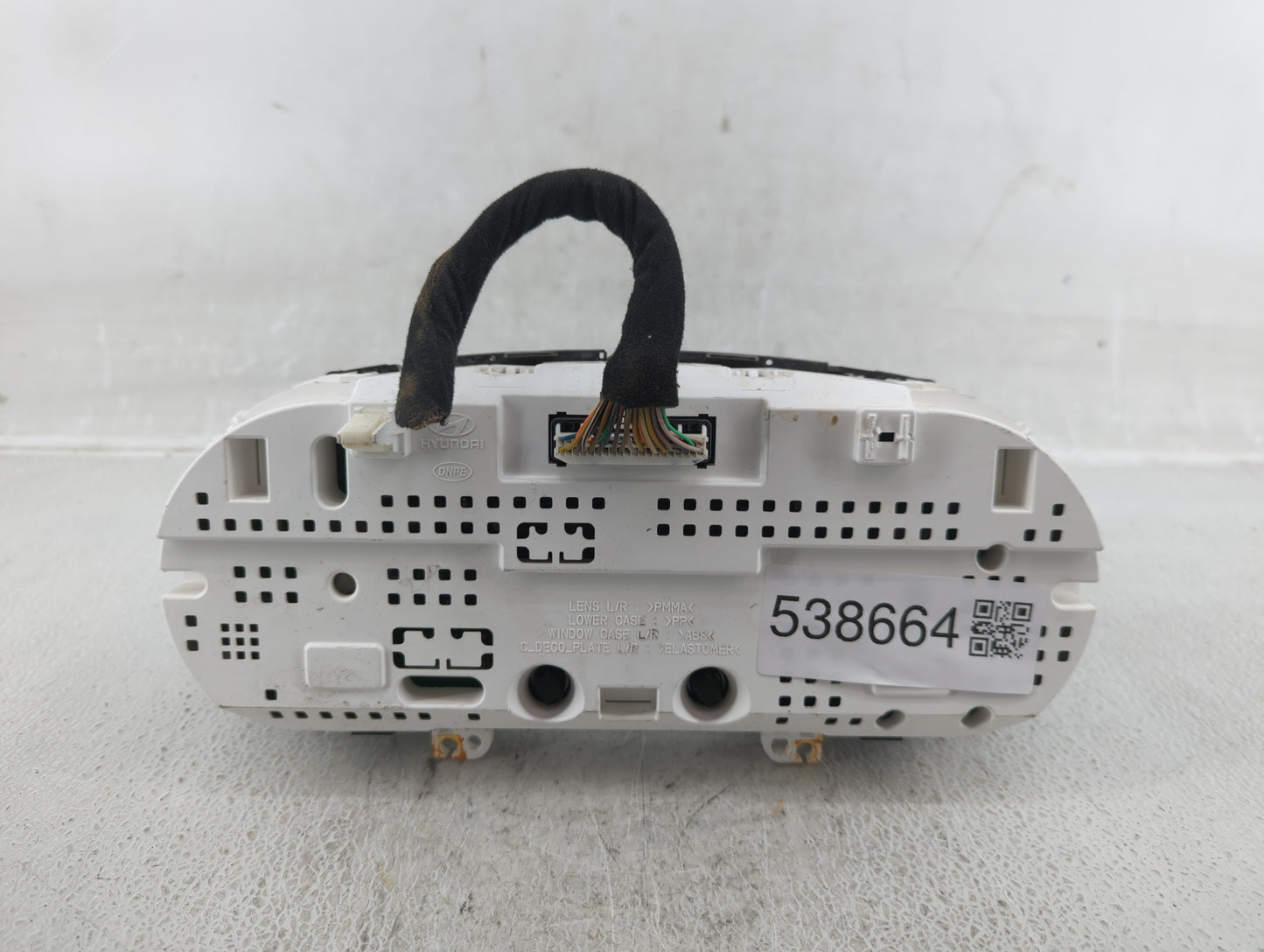 2011-2014 Hyundai Sonata Instrument Cluster Speedometer Gauges P/N:94001-3Q015 Miles: Fits Fits 2011 2012 2013 2014 OEM Used