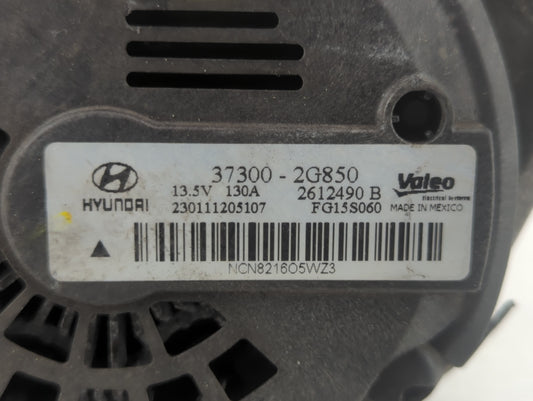 2014 Hyundai Sonata Alternator Replacement Generator Charging Assembly Engine OEM P/N:37300-2G850 27060-28300 Fits Fits 2015 OEM Used Auto Parts