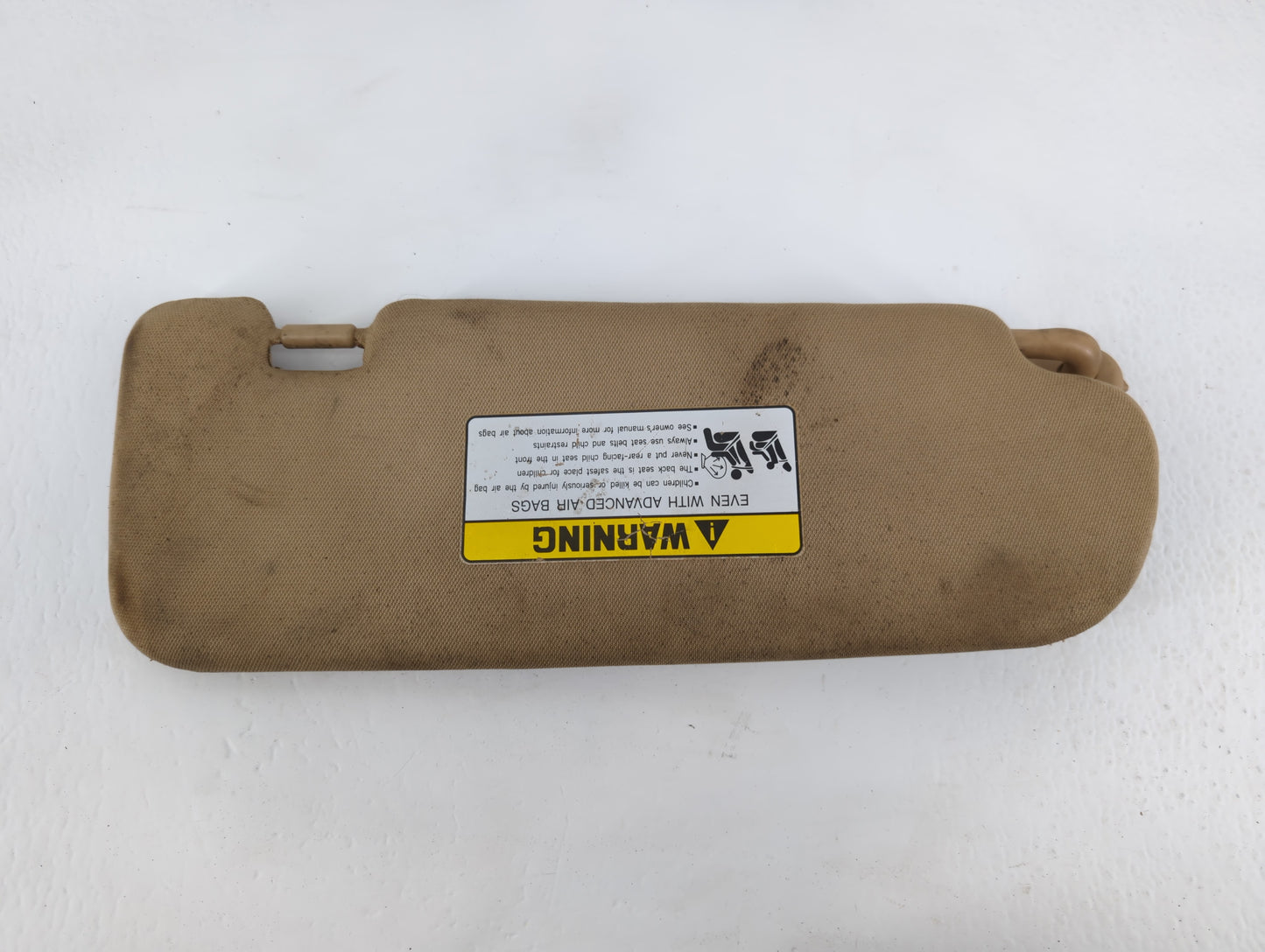 2012-2014 Hyundai Sonata Sun Visor Shade Replacement Driver Left Mirror Fits Fits 2012 2013 2014 OEM Used Auto Parts - Oemus