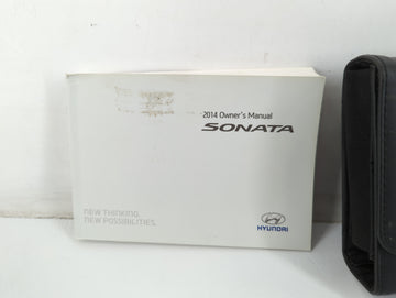2014 Hyundai Sonata Owners Manual Book Guide P/N:A3S0-EU43G OEM Used Auto Parts