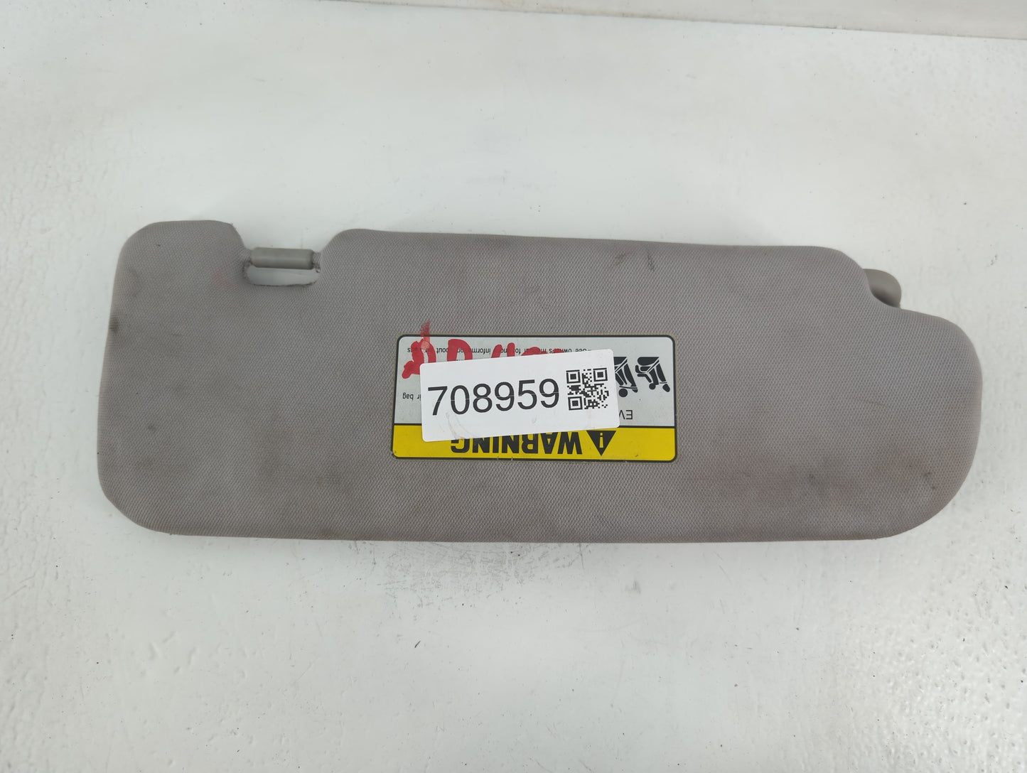 2012-2014 Hyundai Sonata Sun Visor Shade Replacement Driver Left Mirror Fits Fits 2012 2013 2014 OEM Used Auto Parts - Oemus