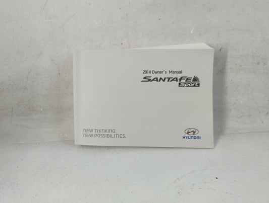 2014 Hyundai Sonata Owners Manual Book Guide P/N:A2WO-EU46G OEM Used Auto Parts