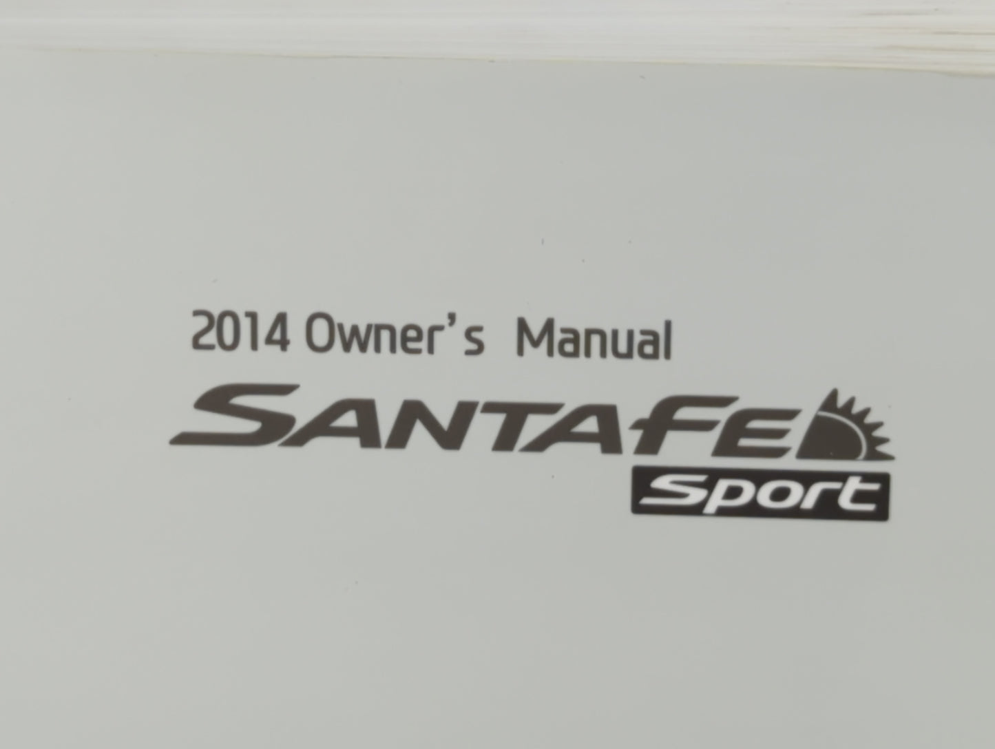 2014 Hyundai Sonata Owners Manual Book Guide P/N:A2WO-EU46G OEM Used Auto Parts - Oemusedautoparts1.com