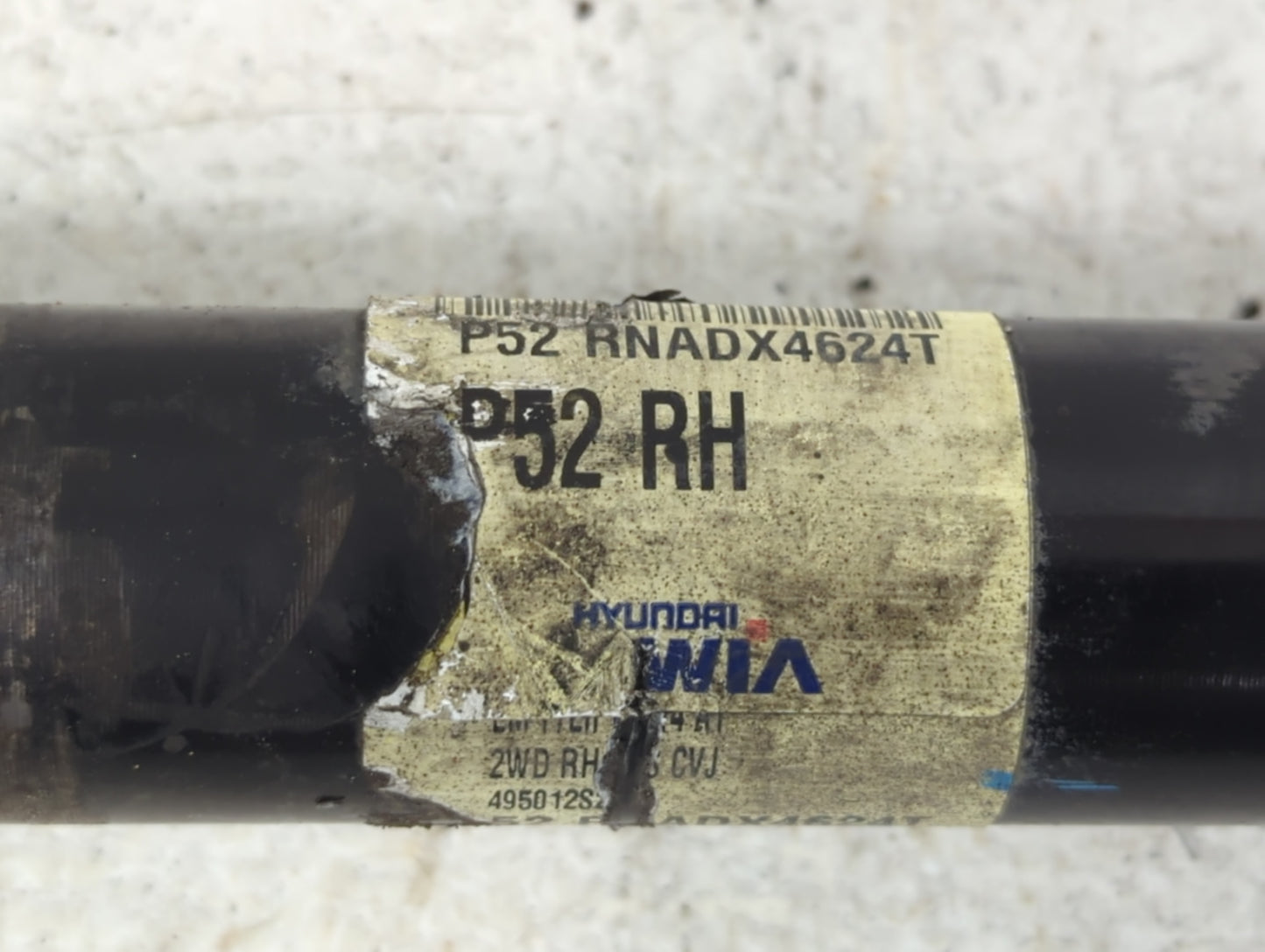2014-2015 Hyundai Tucson Axle Shaft Front Passenger Cv C/v 1416053 - Oemusedautoparts1.com
