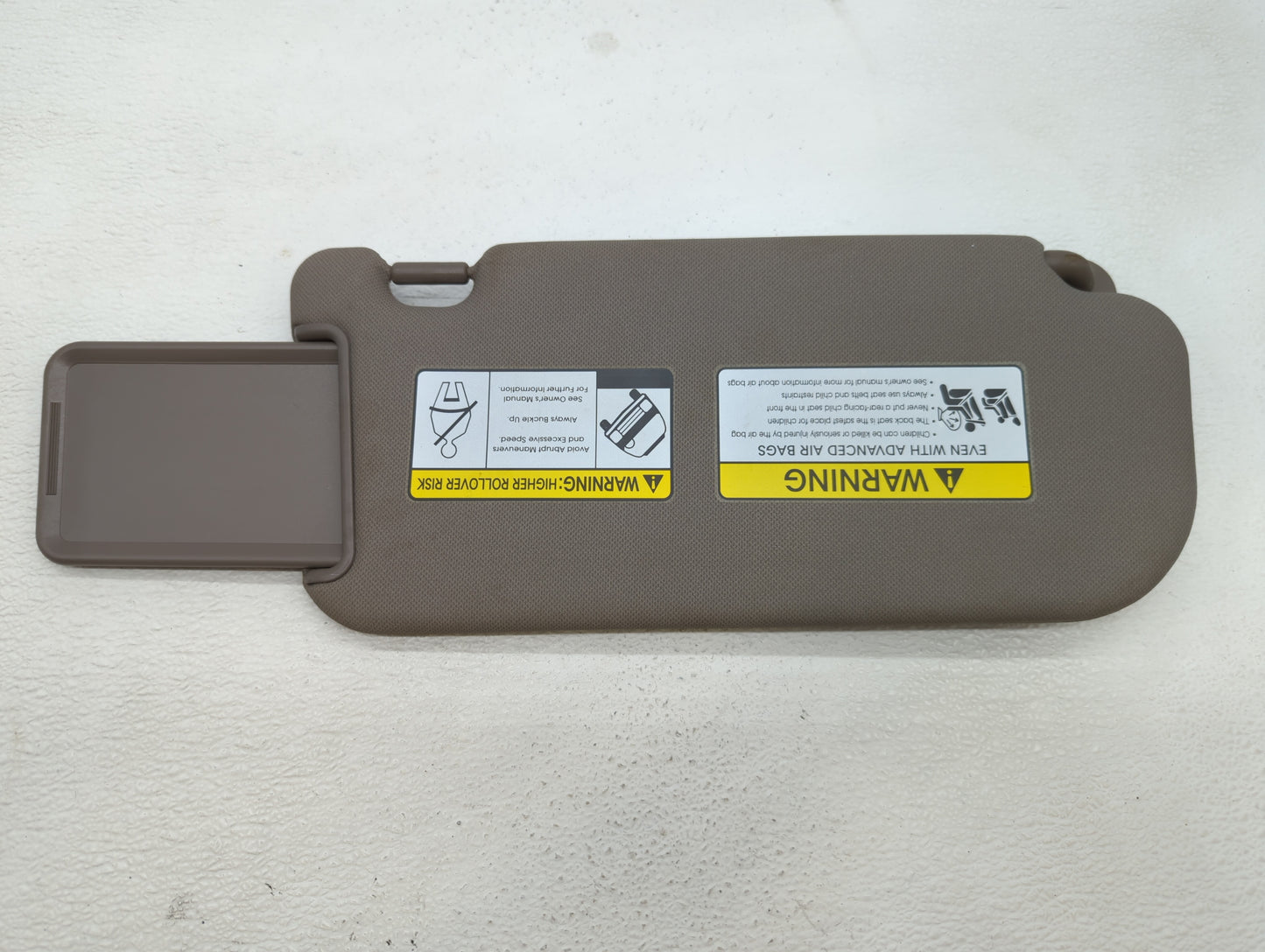 2010-2015 Hyundai Tucson Sun Visor Shade Replacement Driver Left Mirror Fits Fits 2010 2011 2012 2013 2014 2015 OEM Used Aut