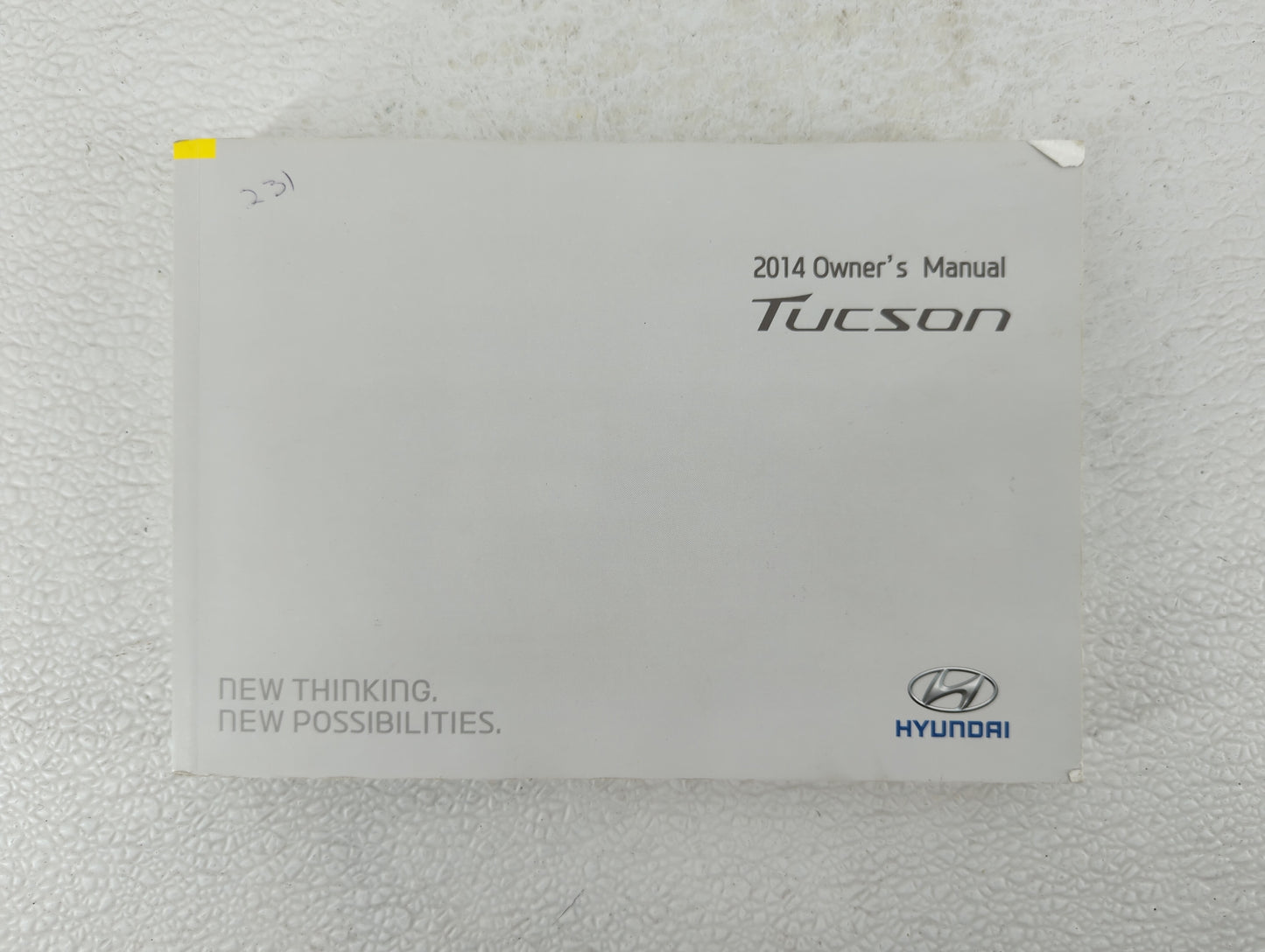 2014 Hyundai Tucson Owners Manual Book Guide OEM Used Auto Parts - Oemusedautoparts1.com