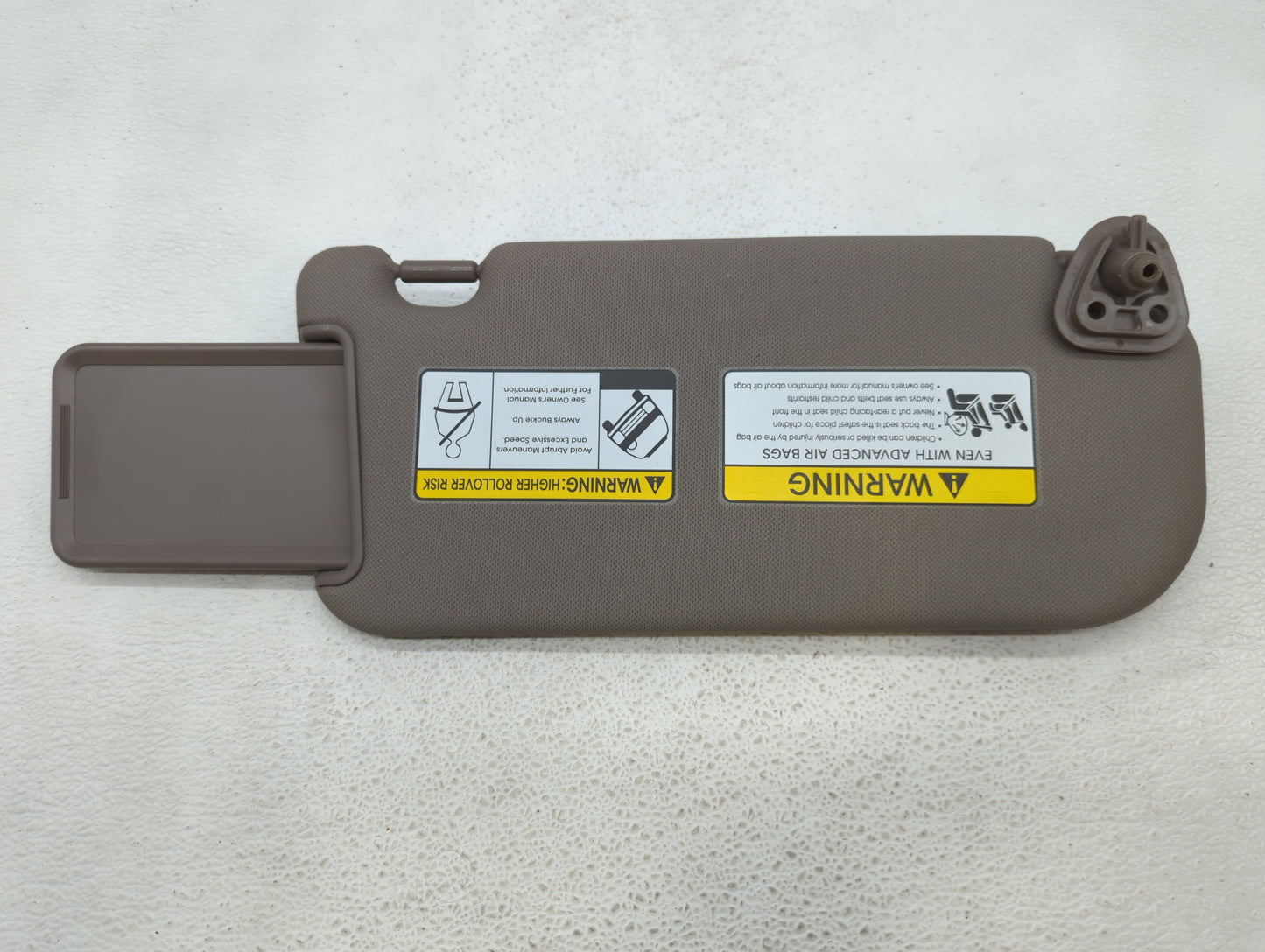 2010-2015 Hyundai Tucson Sun Visor Shade Replacement Driver Left Mirror Fits Fits 2010 2011 2012 2013 2014 2015 OEM Used Aut