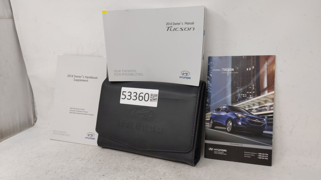 2014 Hyundai Tucson Owners Manual Book Guide OEM Used Auto Parts - Oemusedautoparts1.com