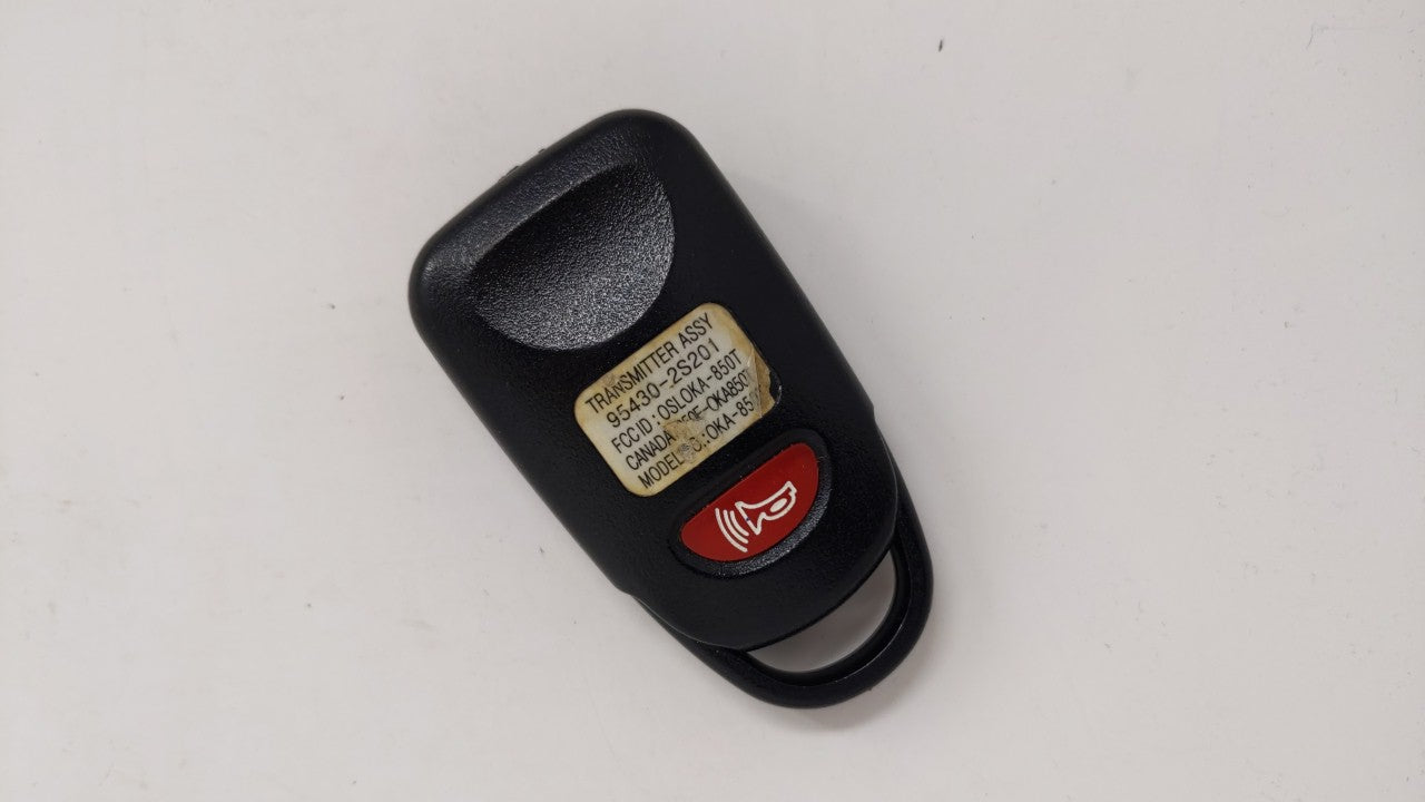 Hyundai Tucson Keyless Entry Remote Fob Osloka-850t 95430-2s201 3 Buttons - Oemusedautoparts1.com