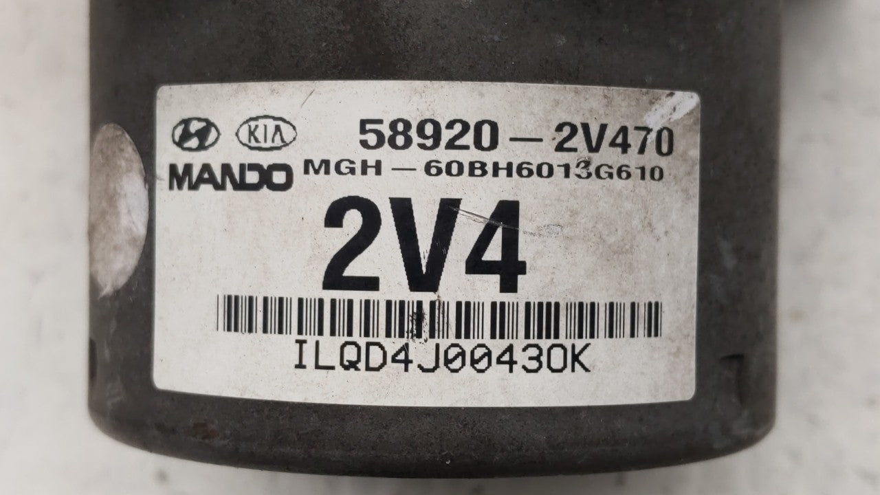 2014 Hyundai Veloster ABS Pump Control Module Replacement P/N:58920-2V470 Fits OEM Used Auto Parts - Oemusedautoparts1.com