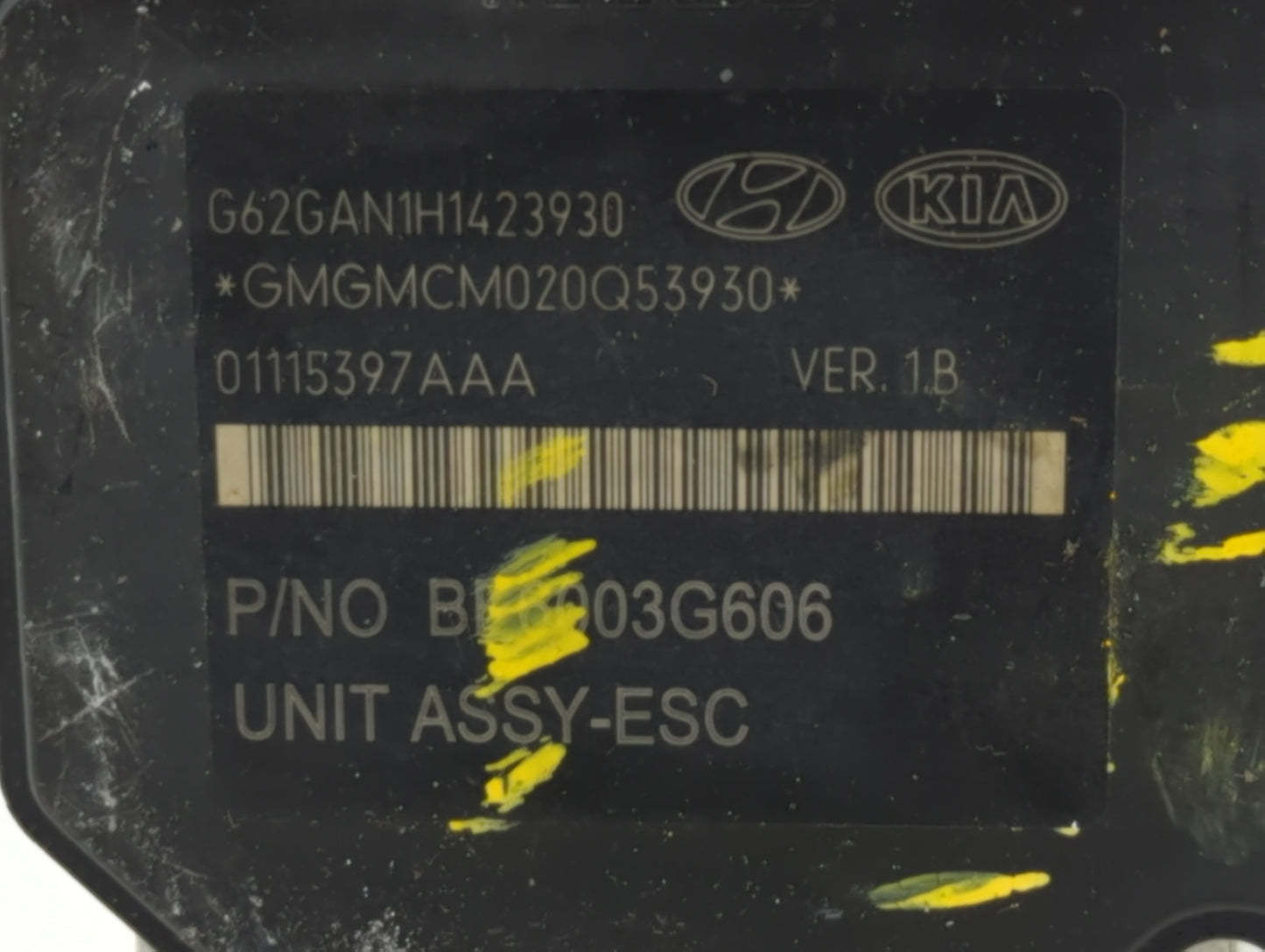 2014 Hyundai Veloster ABS Pump Control Module Replacement P/N:BE6003G606 Fits OEM Used Auto Parts - Oemusedautoparts1.com