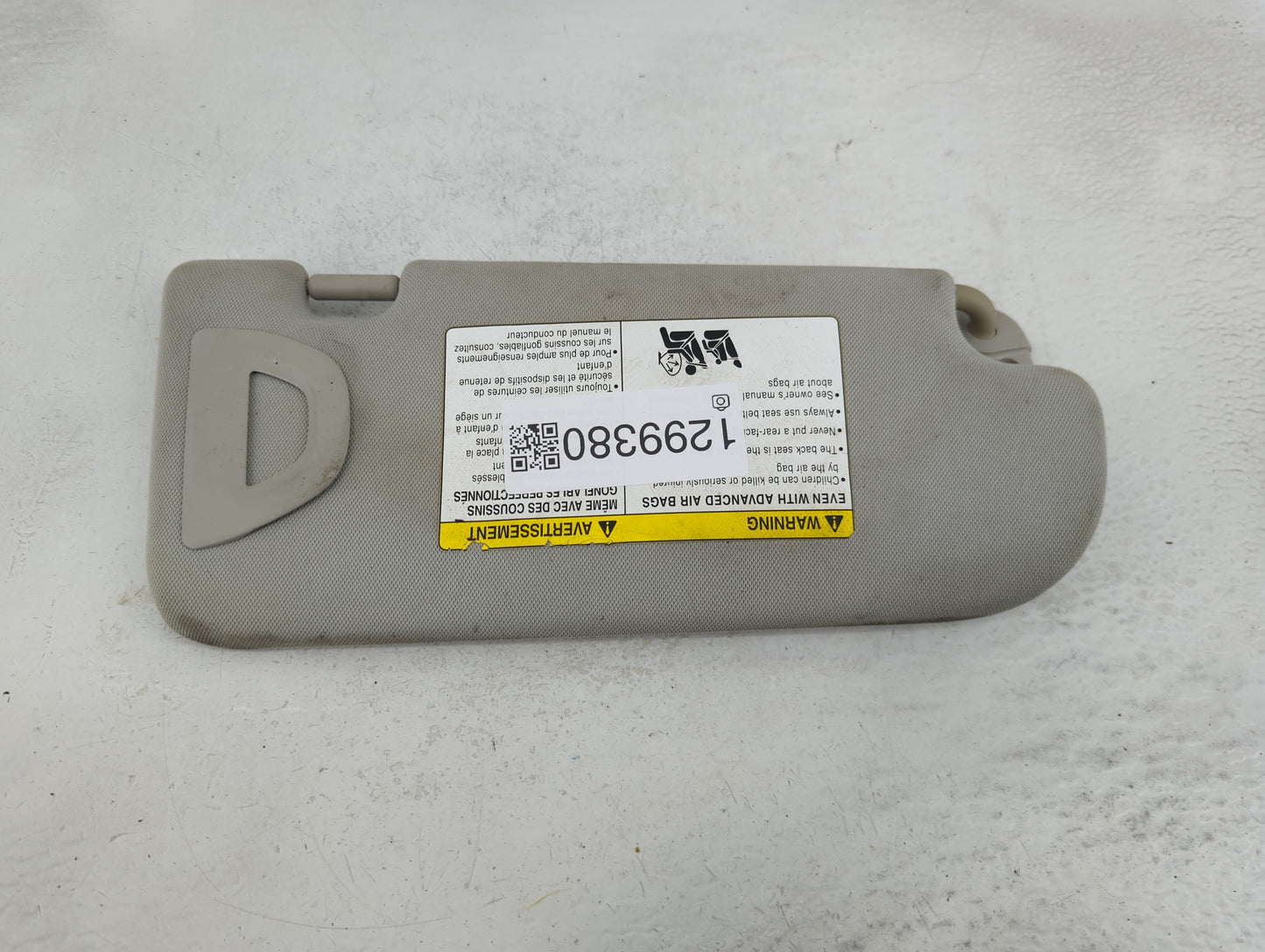 2014-2020 Infiniti Q50 Sun Visor Shade Replacement Passenger Right Mirror Fits Fits 2014 2015 2016 2017 2018 2019 2020 OEM U