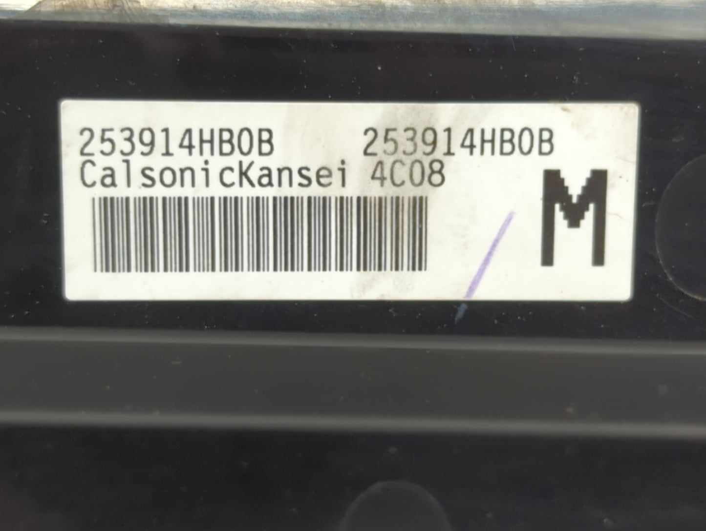 2014 Infiniti Q50 Climate Control Module Temperature AC/Heater Replacement P/N:253914HB0B Fits OEM Used Auto Parts - Oemused