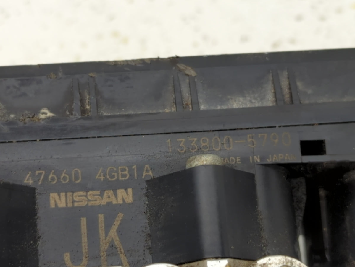 2014-2015 Infiniti Q50 Anti-Lock Brake ABS Pump Module Actuator OEM P/N:47660 4GB1A 133800-5810 Fits Fits 2014 2015 OEM Used