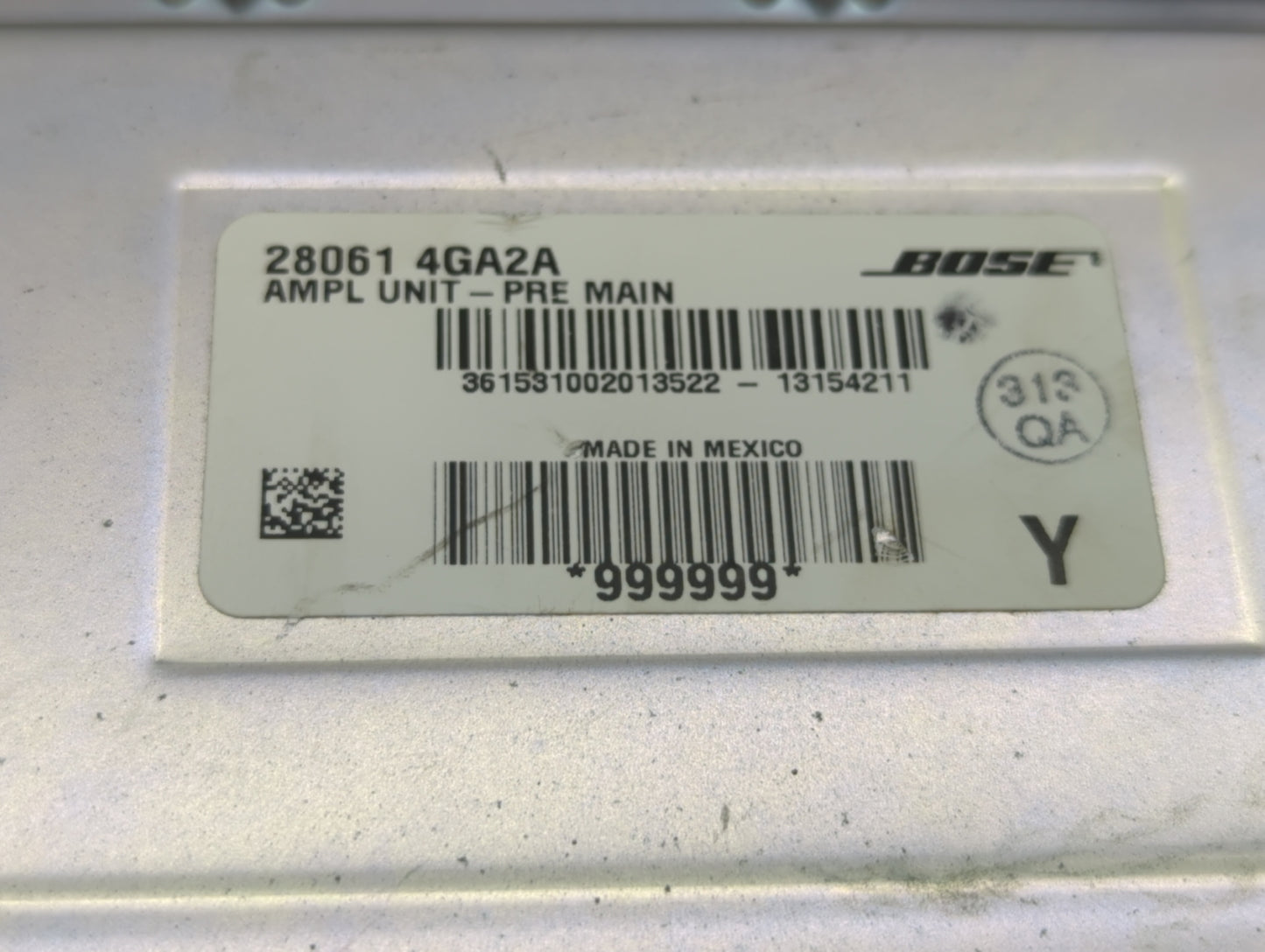 2014-2015 Infiniti Q50 Am Fm Cd Player Radio Receiver - Oemusedautoparts1.com