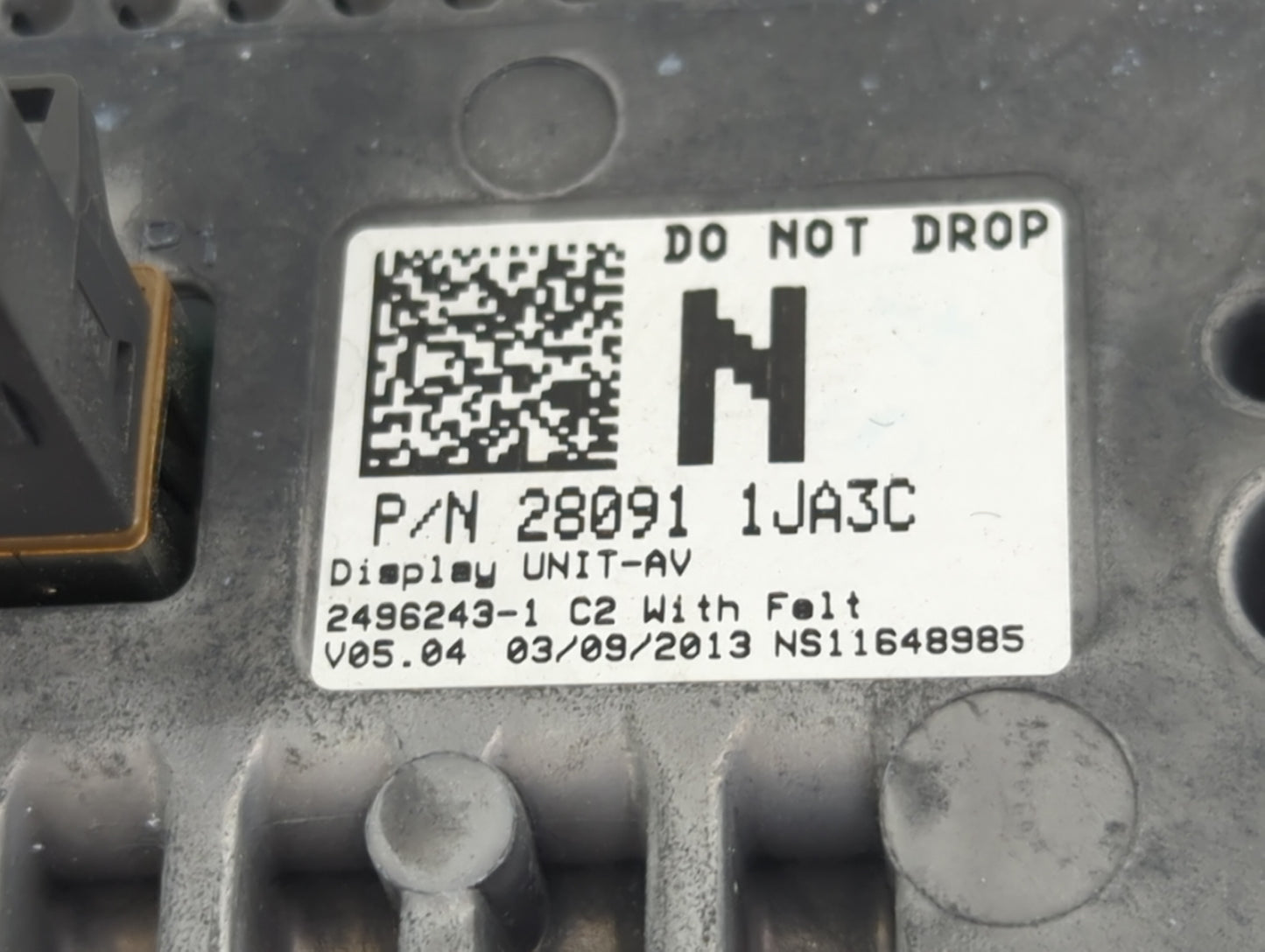 2014-2016 Infiniti Qx60 Information Display Screen - Oemusedautoparts1.com