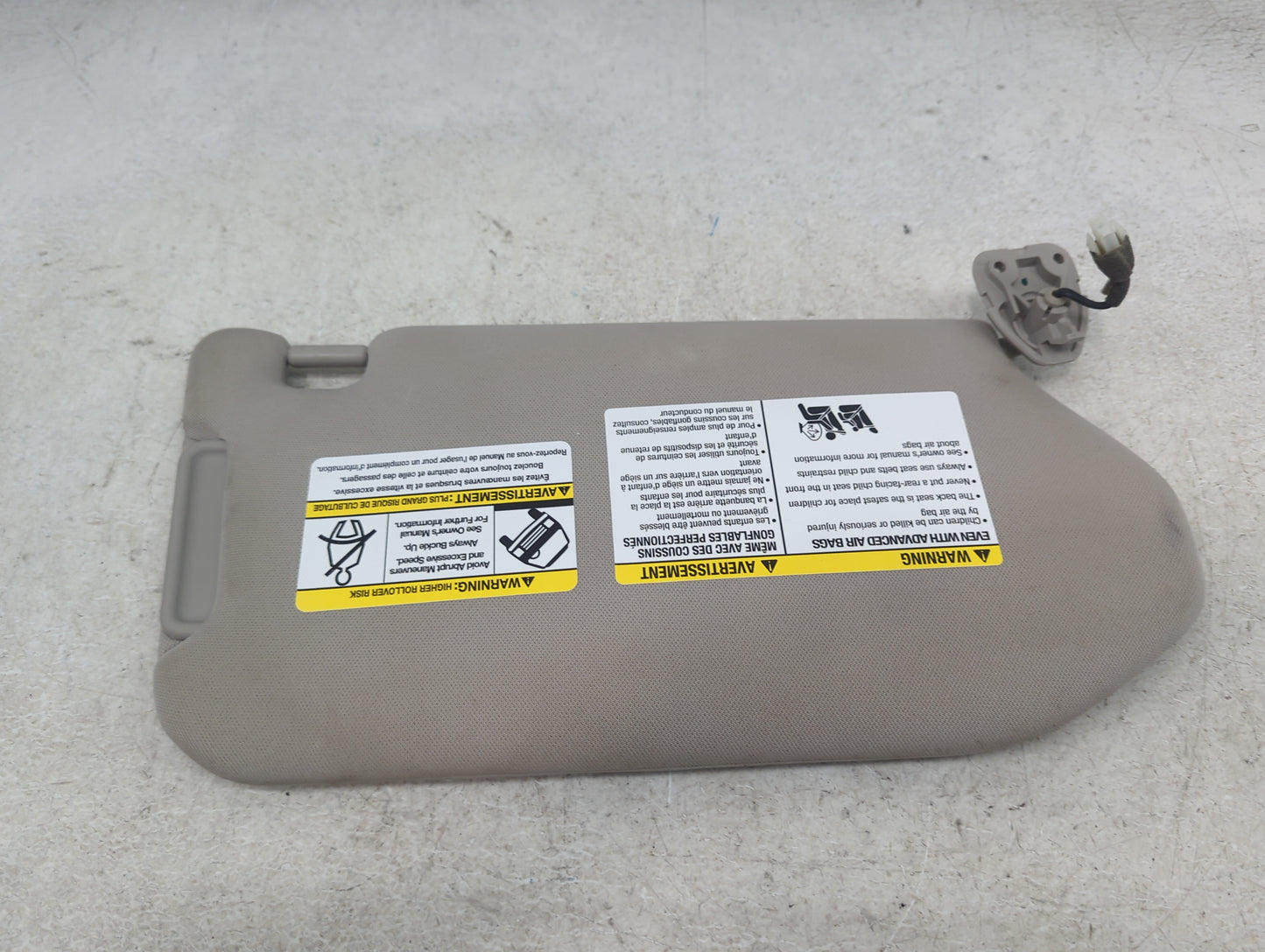 2014-2019 Infiniti Qx60 Sun Visor Shade Replacement Driver Left Mirror Fits Fits 2013 2014 2015 2016 2017 2018 2019 OEM Used